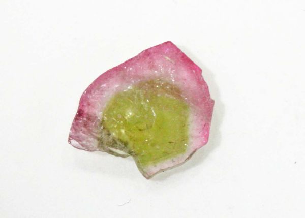 Watermelon Tourmaline Slice, 2.62 cts. - 8.8x11mm