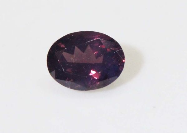 Spinel Purple Faceted Oval, 0.84 ct. - 5x6.5mm