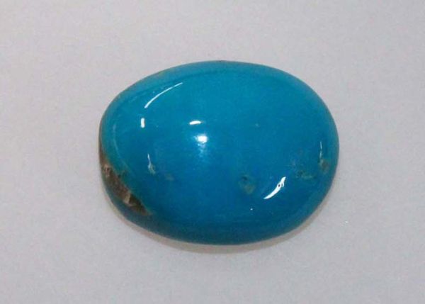 Sleeping Beauty Turquoise Oval Cabochon, 7.91 cts. - 11x14.4mm