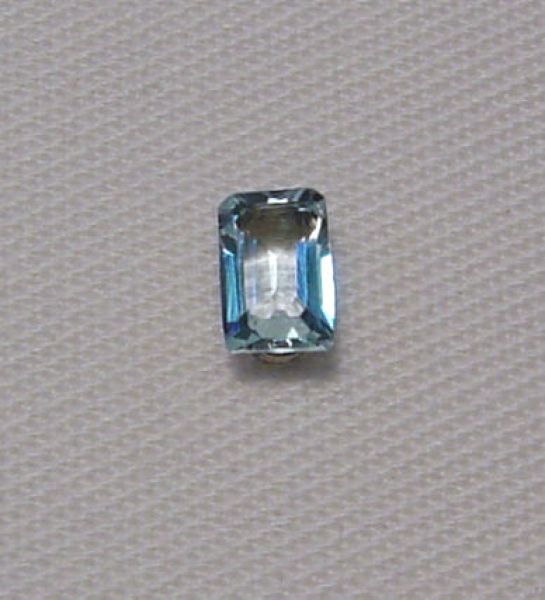 Aquamarine Faceted Octagon 4x6mm - Good Grade