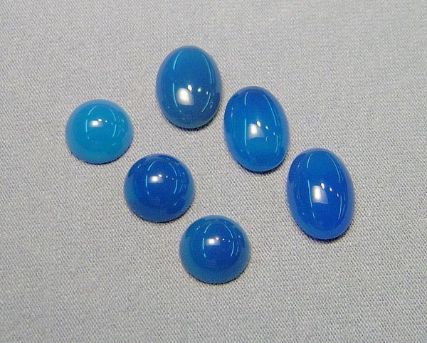 Blue Onyx Cabochons