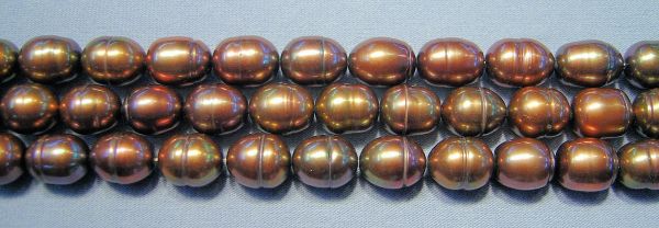 Chocolate Oval Pearls