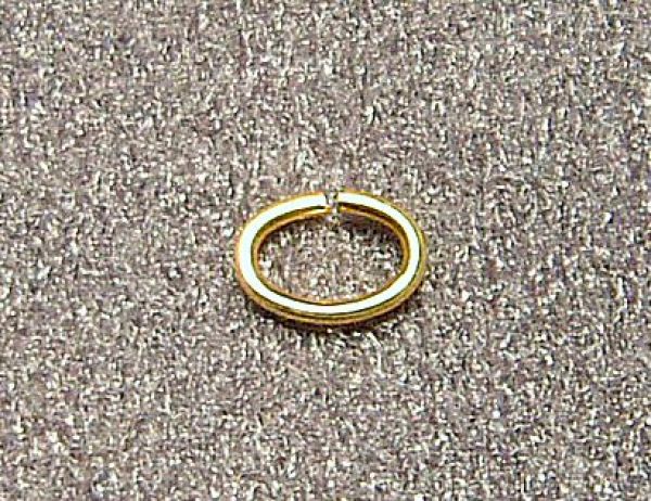 14k Oval Jumprings