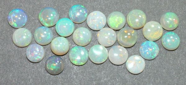 Opal 5mm Round Cabochons @ 40.00/ct.