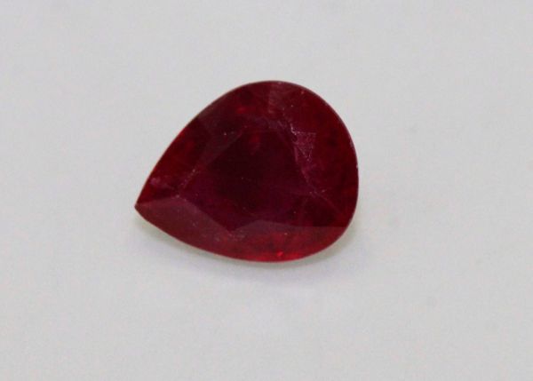5x7mm Pear Ruby - 1.07 cts.