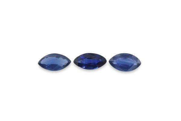 6.5 mm Long Sapphire Marquise @ $100.00 / ct