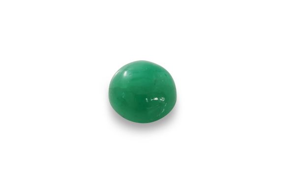 Wholesale Natural Emerald Round Cabochon 6.75 mm