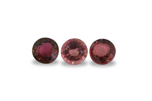 Wholesale 6.5 mm Pink Tourmaline Faceted Rounds @ $57.00