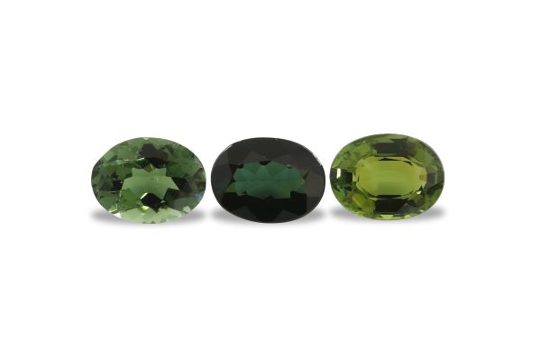 Wholesale 6 x 8 mm Fine Green Tourmaline Ovals @ $70.00
