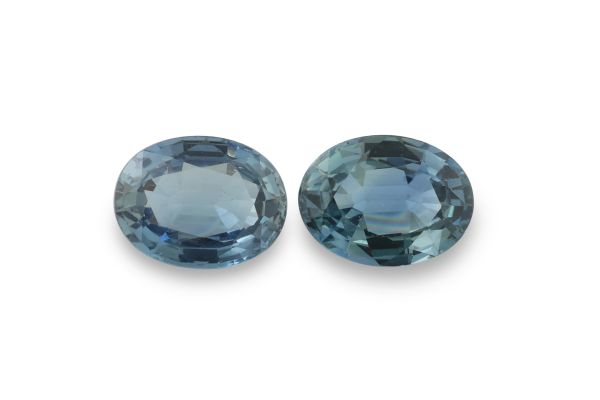 Wholesale 3.11 ct Sapphire Faceted Oval Pair 6 x 8 mm