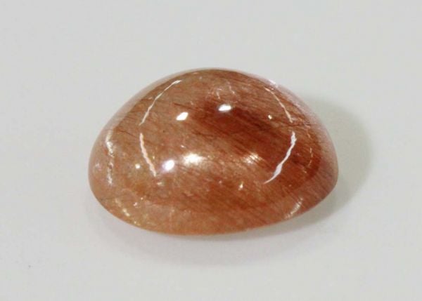 Quartz Crystal with Rutile Oval Cabochon - 7.55 cts.