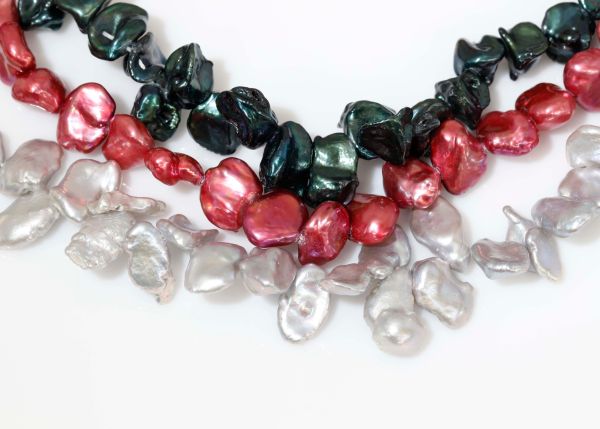Wholesale Natural Color Keshi Pearl Lot #14