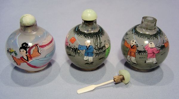 Snuff Bottles - Round