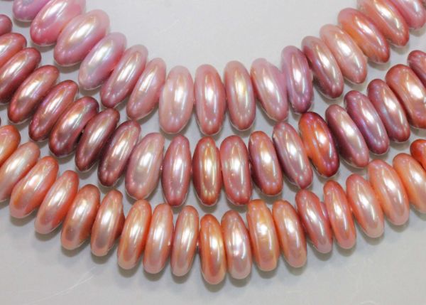 Natural Color 13-14mm Coin Pearls