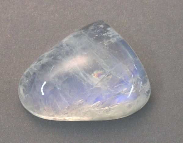 Rainbow Moonstone Peristerite Freeform Cabochon, 28.72 cts. - 19.5x25.5mm
