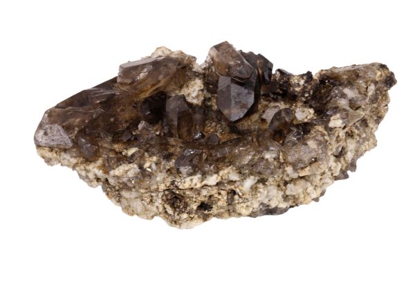 Smoky Quartz Crystal Specimen - 1.2lbs