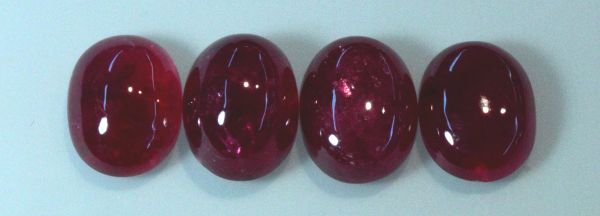 Ruby 6x8mm Cabochons