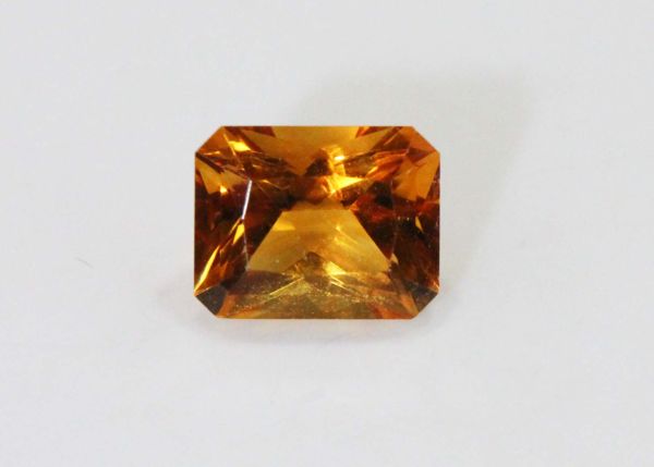 Citrine Faceted Octagon, 2.09 ct. - 6.8x8.6mm