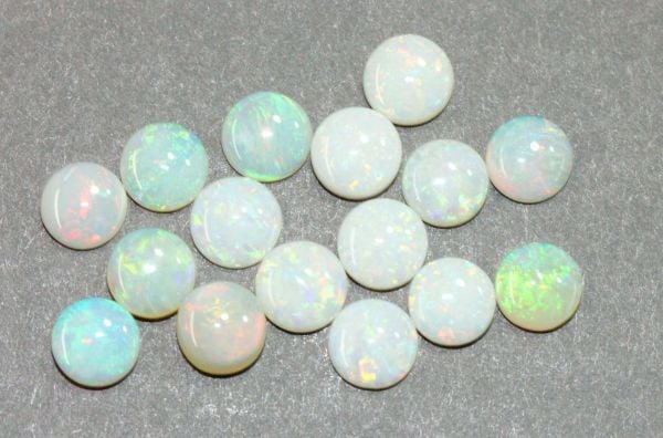 Opal 6mm Round Cabochons @ $40.00/ct.