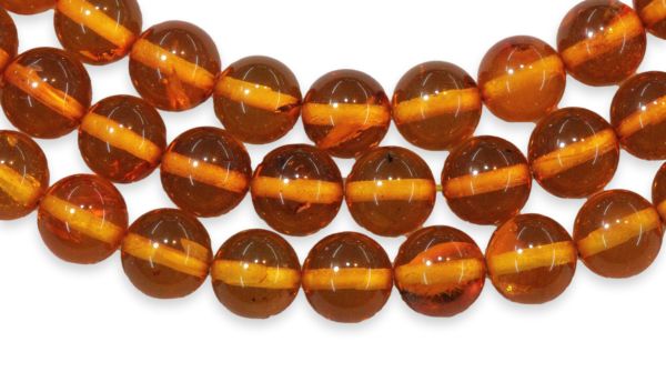 6mm Amber Beads