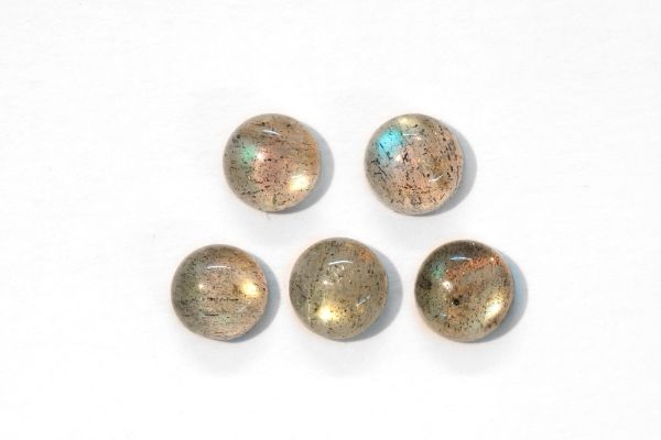 6mm labradorite cabochons