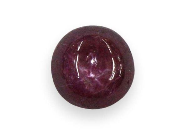 Star Ruby Round Cabochon, 1.50 cts. - 6mm