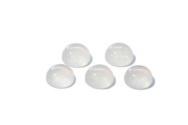 6mm Translucent Quartz Cabochons