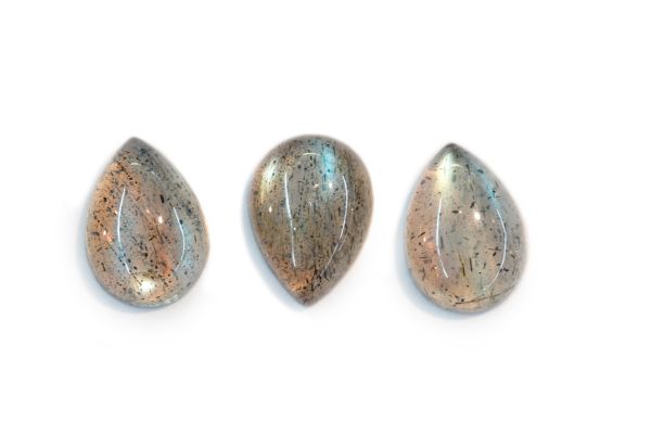 6x8 labradorite pear cabochons
