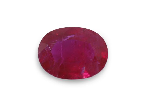 1.34 Carat Fine Natural Ruby Oval Faceted 6x8mm