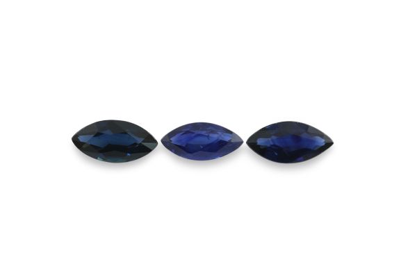 7.5 mm Long Sapphire Marquise @ $175.00 / ct