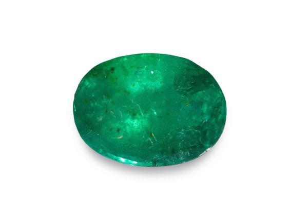 Natural Emerald Faceted Oval, 1.95 cts. - 7x9mm