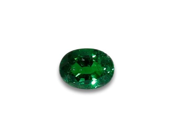0.65 ct - Tsavorite Garnet Faceted Oval - 4.5 x 6 mm