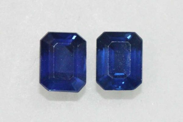 4x5mm Octagon Sapphire Pair - 1.11 cts. 