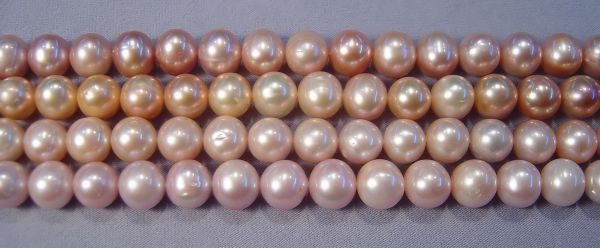 9-9.5mm natural color Pearls