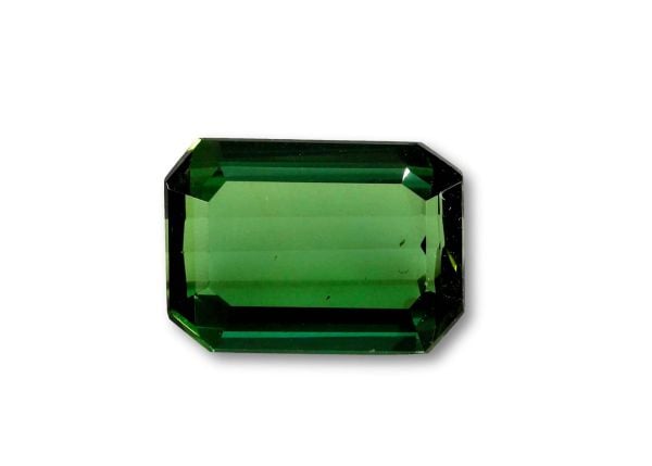 2.58 ct - Green Tourmaline Octagon - 7.1 x 10 mm