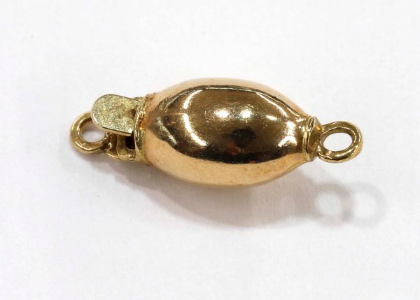 14k Oval Clasp