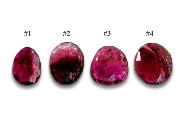 $45.00 Rose Cut Natural Tourmaline