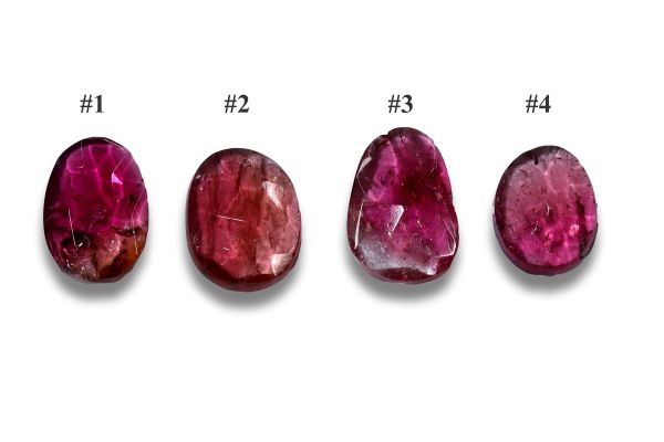 $25.00 Rose Cut Natural Tourmaline