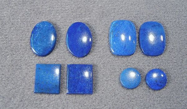 Oval Lapis lazuli SBBT Cushion Cabochons