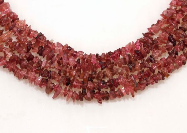 Tourmaline Pink Chip Strands
