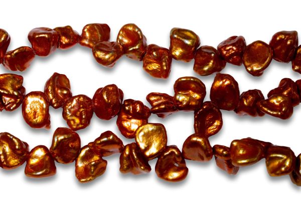 Pumpkin 6-7mm Keshi Pearls