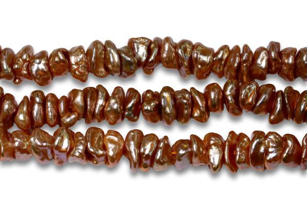 Rose Gold Keshi Pearl