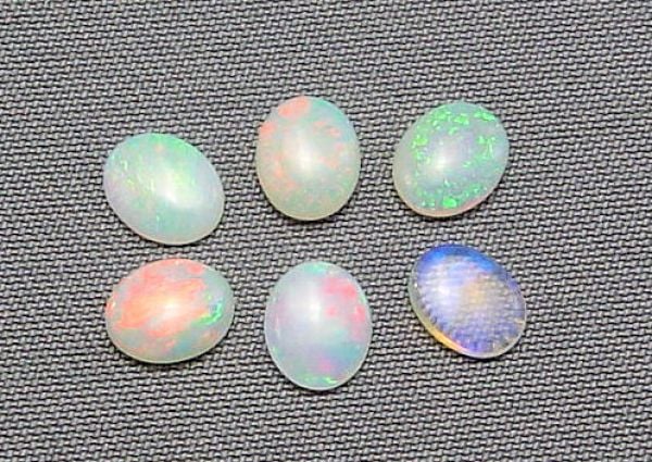 4x5mm Oval Opal Cabochons @ $25.00/ct.