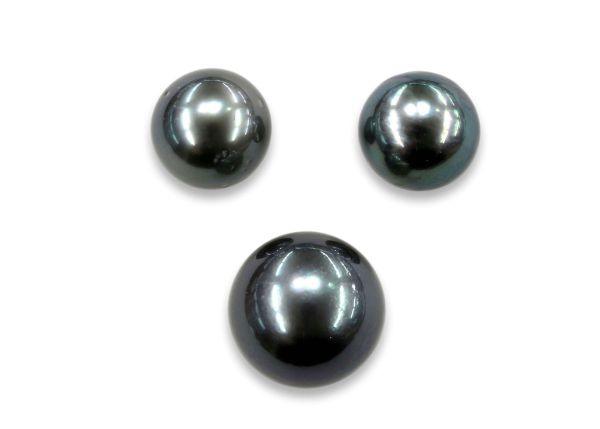 Wholesale Natural Color Tahitian Pearl Set of 3