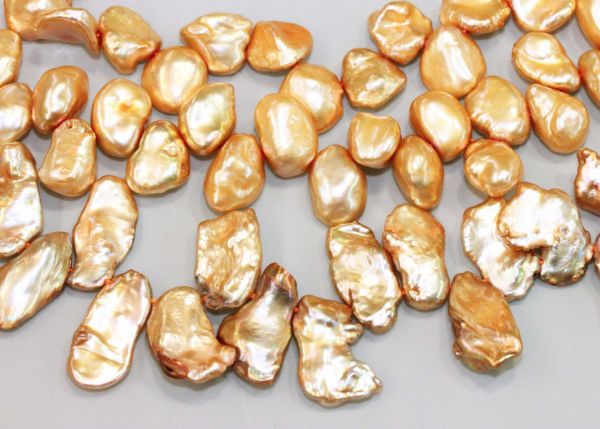 3 golden keshi strands 