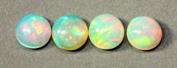 Opal 9mm Round Ethiopian Cabochons 