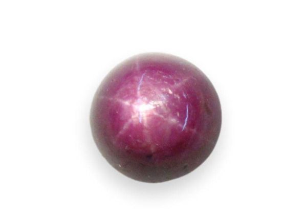 Star Ruby Round Cabochon, 2.62 cts. 6.9mm - Regular Grade