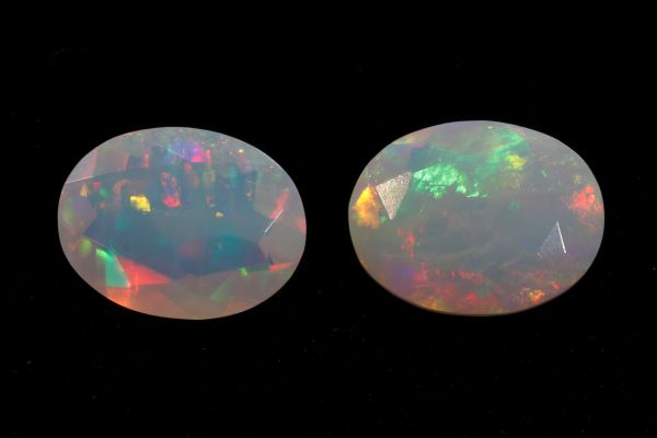 7x9 opal faceted