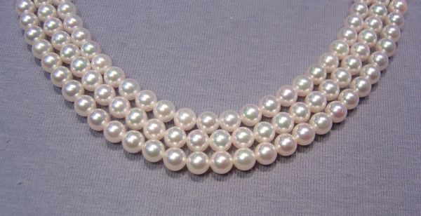 5.5-6mm Round Japanese Pearls