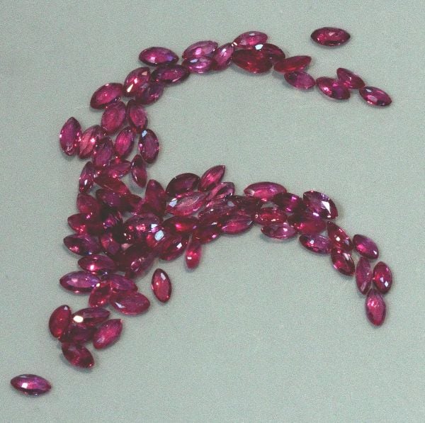 Marquise Ruby 5.00 Ct. Lot